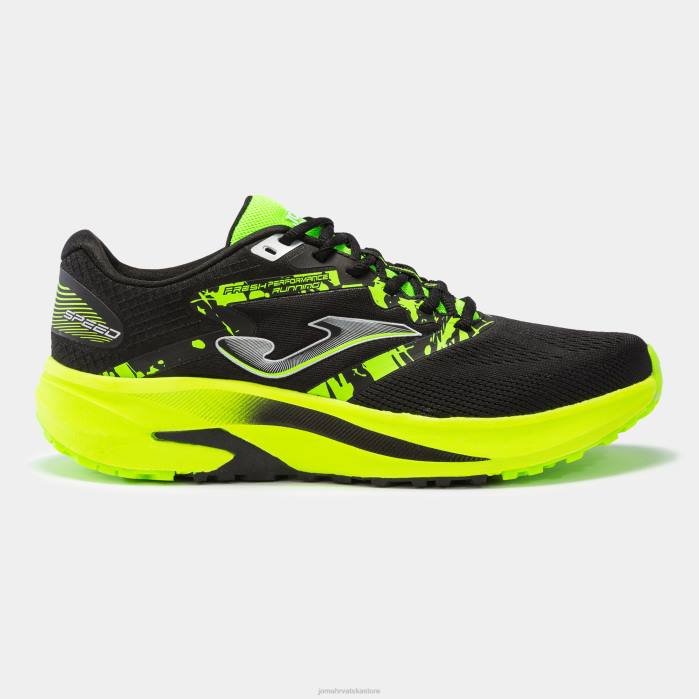 hr Joma tenisice za trčanje r. brzina 23 crna fluorescentno zelena 6FVN853 muškarci