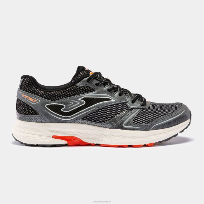 hr Joma tenisice za trčanje r.vita 23 tamno sivo crvena 6FVN1108 muškarci