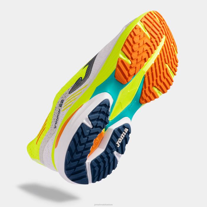 hr Joma tenisice za trčanje titanium 23 bijelo fluorescentno žuto 6FVN857 muškarci