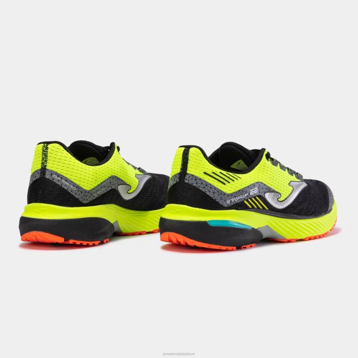 hr Joma tenisice za trčanje titanium 23 crno fluorescentno žuto 6FVN420 muškarci