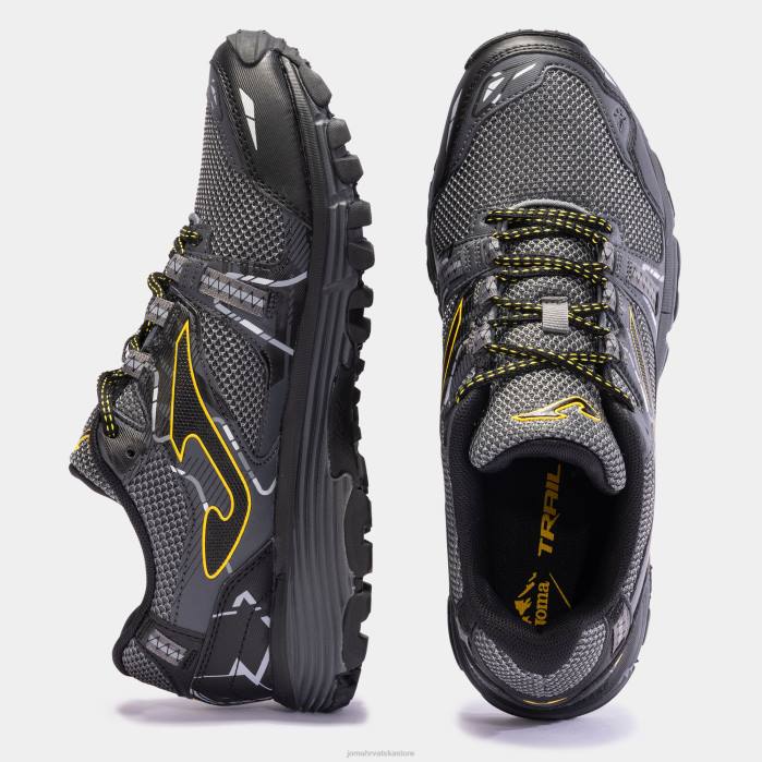 hr Joma tenisice za trail trčanje tk.shock 23 tamno sivo 6FVN1170 muškarci