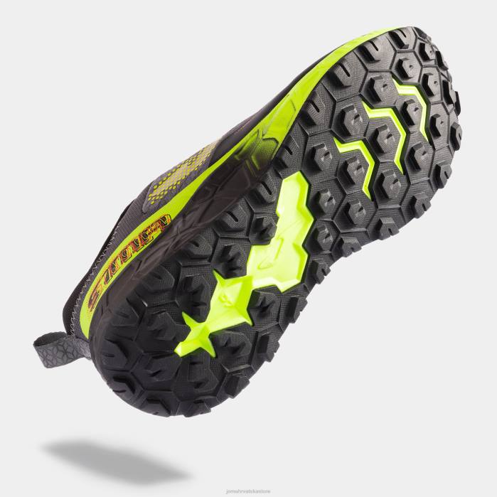 hr Joma tenisice za trail trčanje tk.sima 23 crno fluorescentno žuto 6FVN3266 muškarci