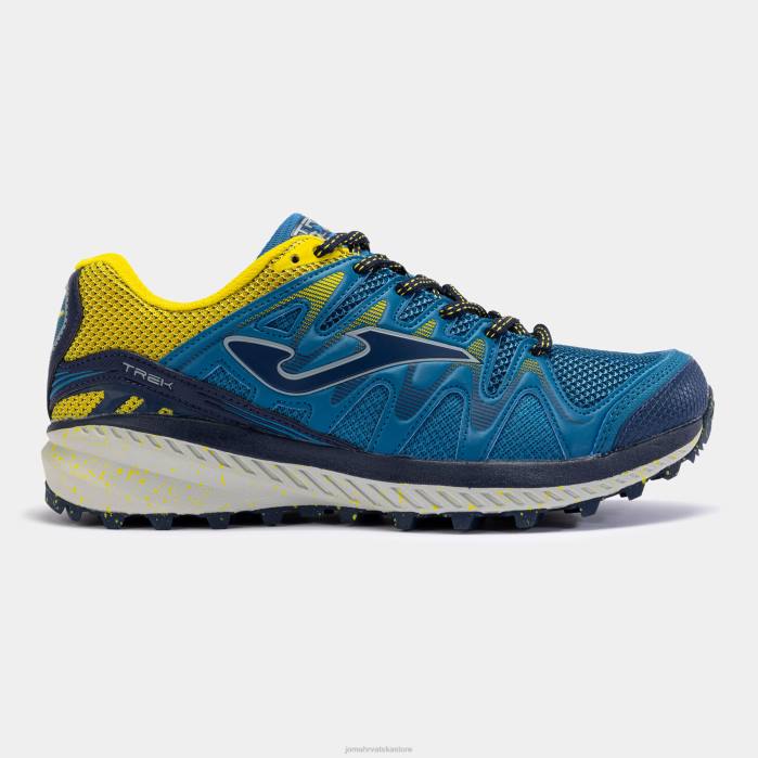 hr Joma tenisice za trail trčanje tk.trek 23 petrolej žuta 6FVN2830 muškarci