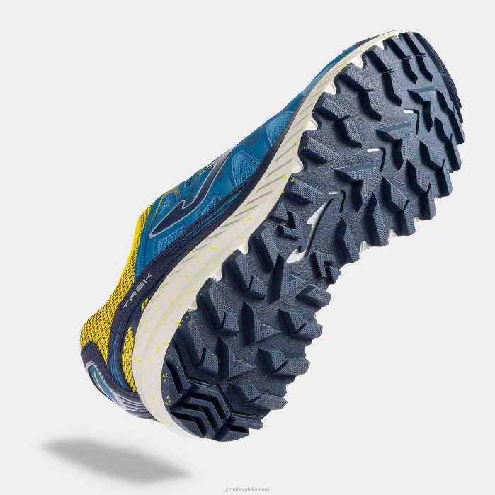 hr Joma tenisice za trail trčanje tk.trek 23 petrolej žuta 6FVN2830 muškarci