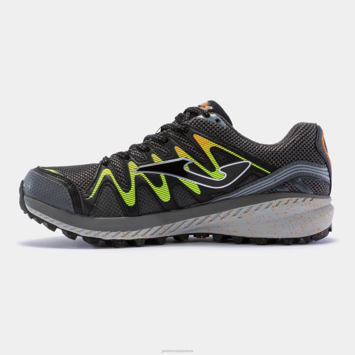 hr Joma tenisice za trail trčanje tk.trek 23 sivo žuta 6FVN143 muškarci