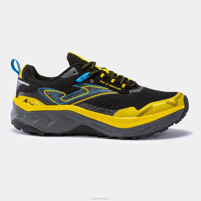 hr Joma tenisice za trail trčanje tk.tundra 23 crno žuta 6FVN2923 muškarci