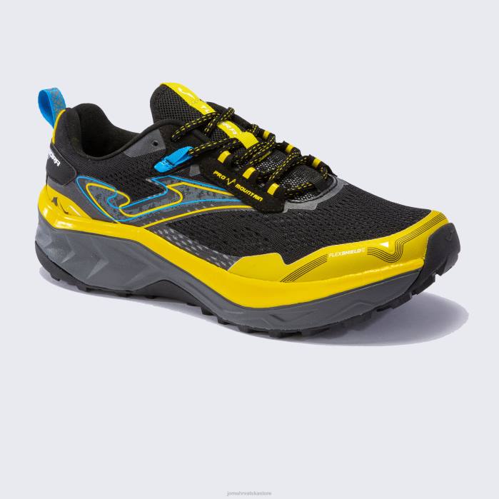 hr Joma tenisice za trail trčanje tk.tundra 23 crno žuta 6FVN2923 muškarci