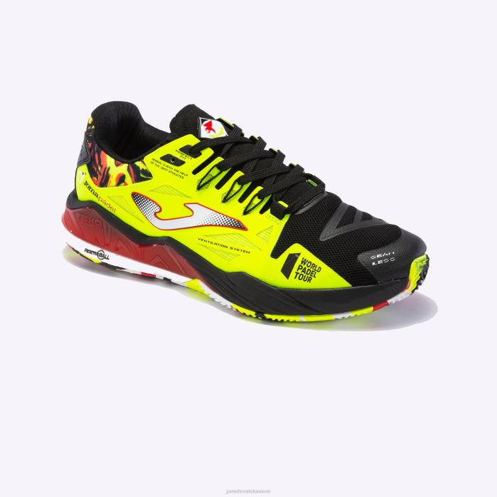 hr Joma cipele t.spin 23 glina crno fluorescentno žuto 6FVN839 muškarci