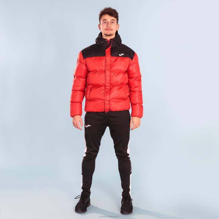 hr Joma anorak park crveno-crno 6FVN668 muškarci
