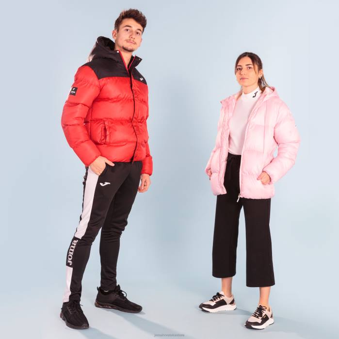 hr Joma anorak park crveno-crno 6FVN668 muškarci