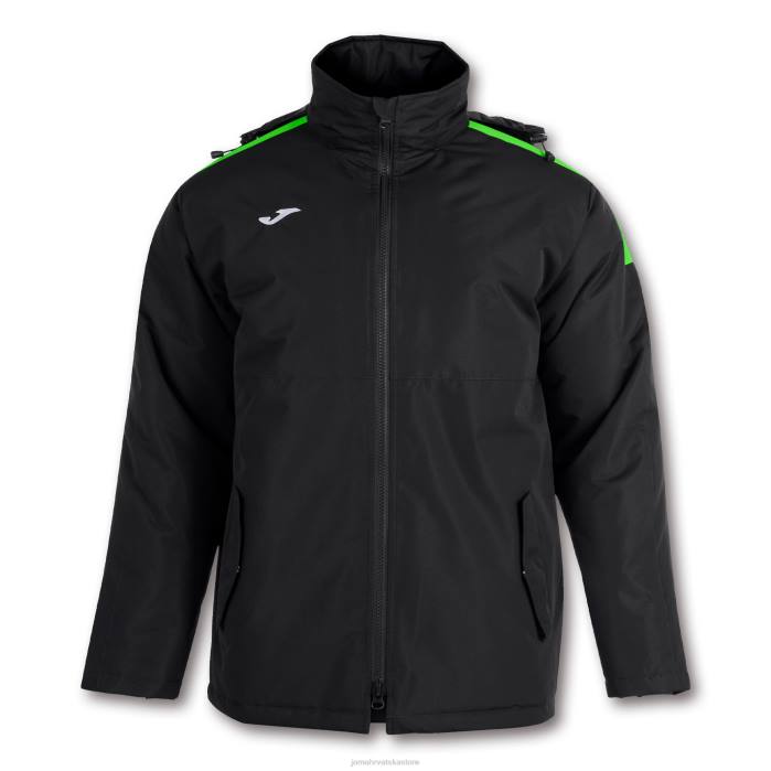 hr Joma anorak trivor crna fluorescentno zelena 6FVN1493 muškarci