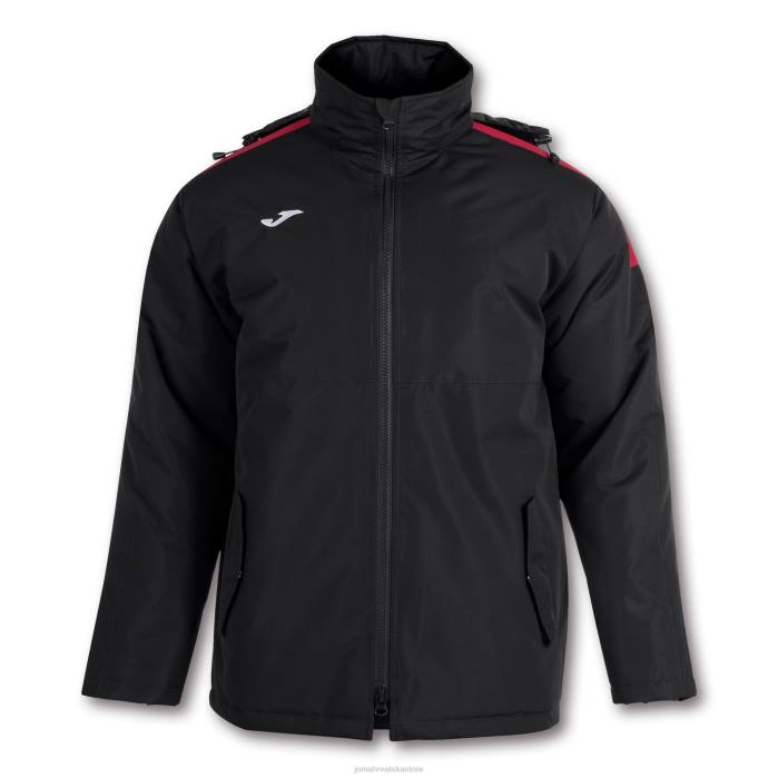 hr Joma anorak trivor crno crvena 6FVN4560 muškarci