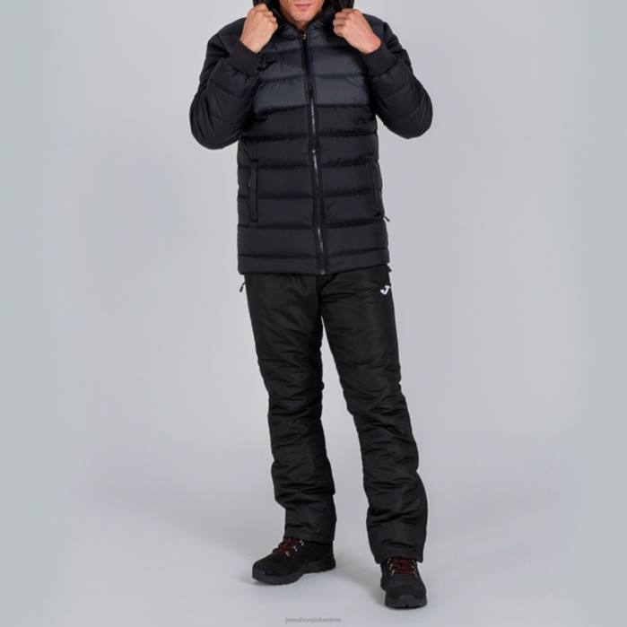 hr Joma anorak urban ii crno tamno sivo 6FVN4075 muškarci