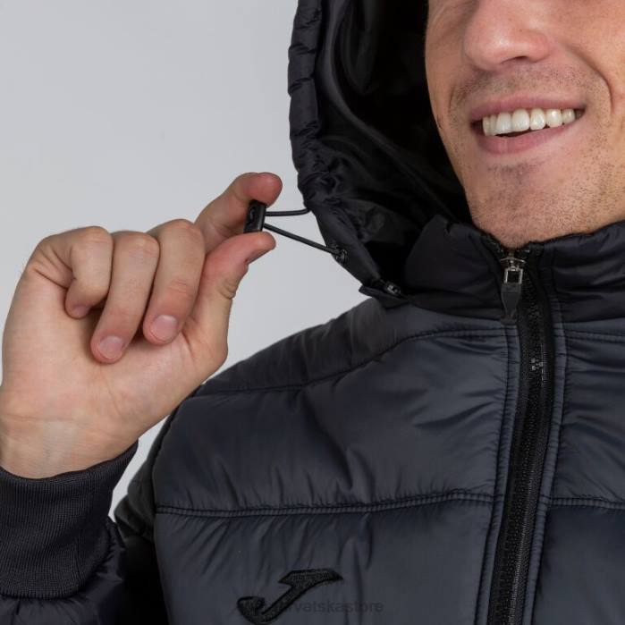 hr Joma anorak urban ii crno tamno sivo 6FVN4075 muškarci