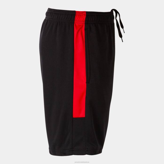 hr Joma bermude eko prvenstvo crno crvena 6FVN3074 muškarci