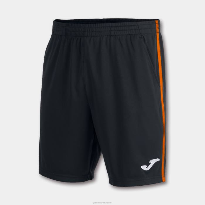 hr Joma otvorene bermude iii crna fluorescentno narančasta 6FVN471 muškarci