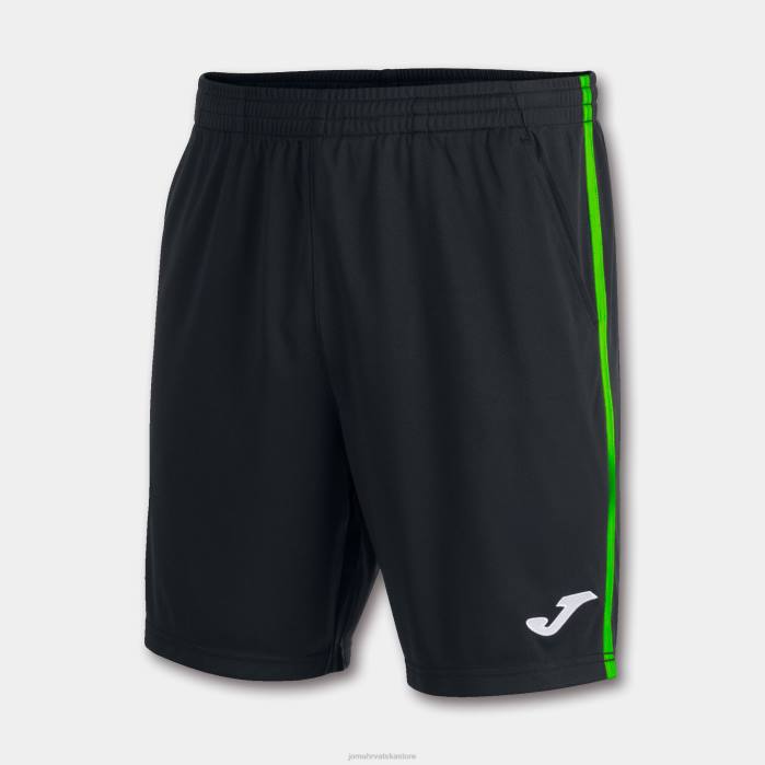 hr Joma otvorene bermude iii crna fluorescentno zelena 6FVN4557 muškarci