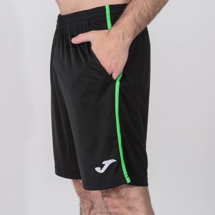 hr Joma otvorene bermude iii crna fluorescentno zelena 6FVN4557 muškarci