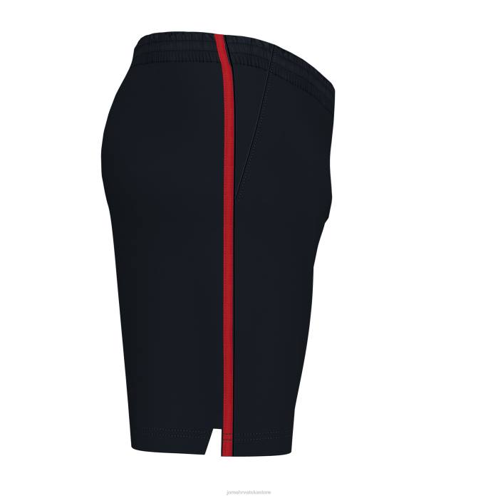 hr Joma otvorene bermude iii crno crvena 6FVN130 muškarci