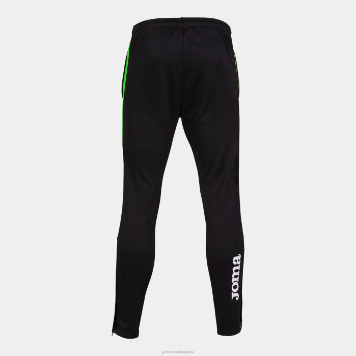 hr Joma duge hlače eko prvenstvo crna fluorescentno zelena 6FVN4114 muškarci