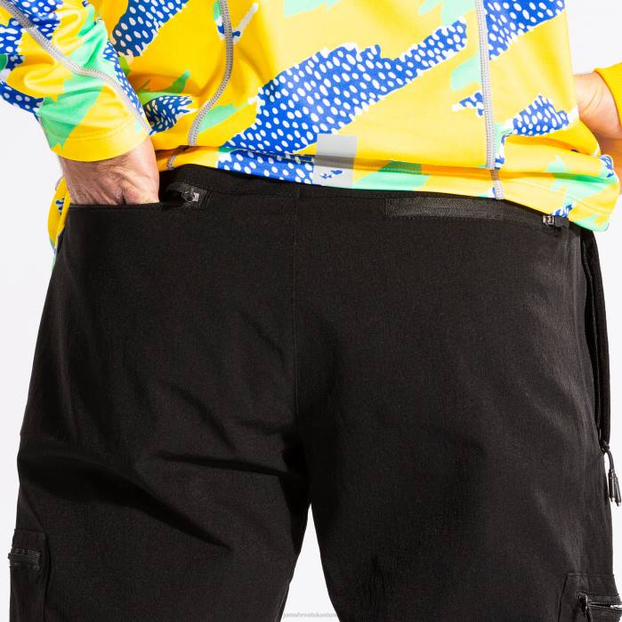 hr Joma istraživač dugih hlača crno 6FVN400 muškarci