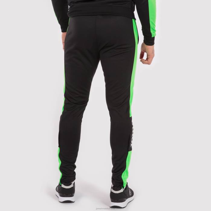 hr Joma prvenstvo u dugim hlačama iv crna fluorescentno zelena 6FVN3357 muškarci
