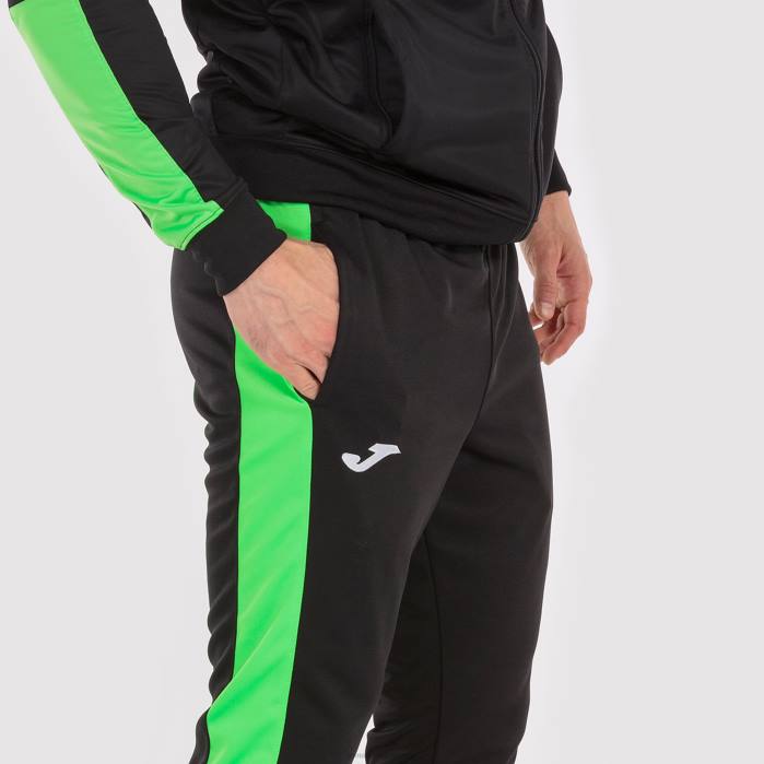hr Joma prvenstvo u dugim hlačama iv crna fluorescentno zelena 6FVN3357 muškarci