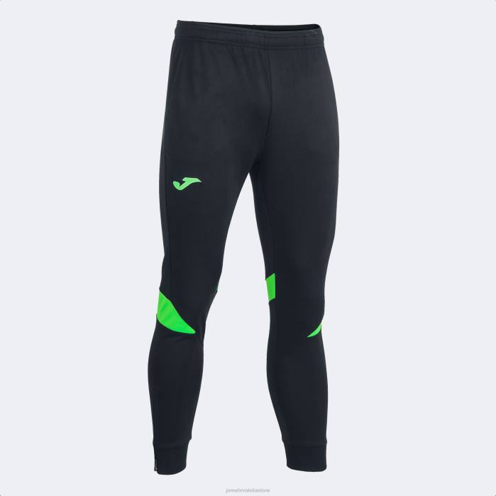 hr Joma prvenstvo u dugim hlačama vi crna fluorescentno zelena 6FVN816 muškarci