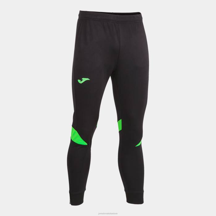 hr Joma prvenstvo u dugim hlačama vi crna fluorescentno zelena 6FVN816 muškarci