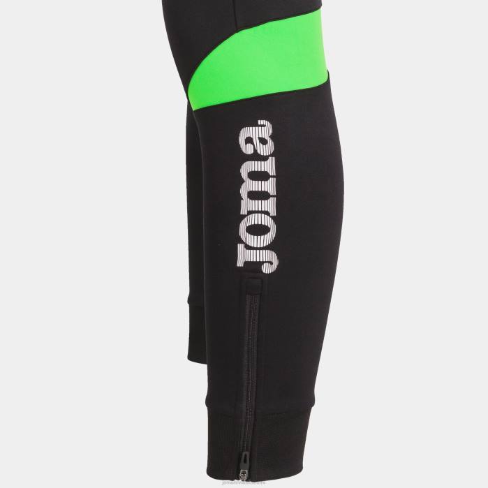 hr Joma prvenstvo u dugim hlačama vi crna fluorescentno zelena 6FVN816 muškarci
