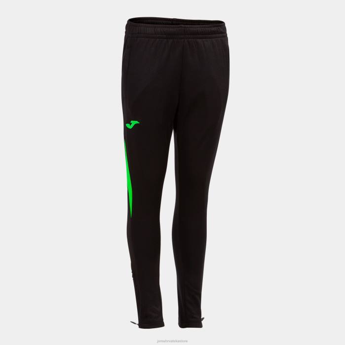 hr Joma prvenstvo u dugim hlačama vii crna fluorescentno zelena 6FVN4663 muškarci