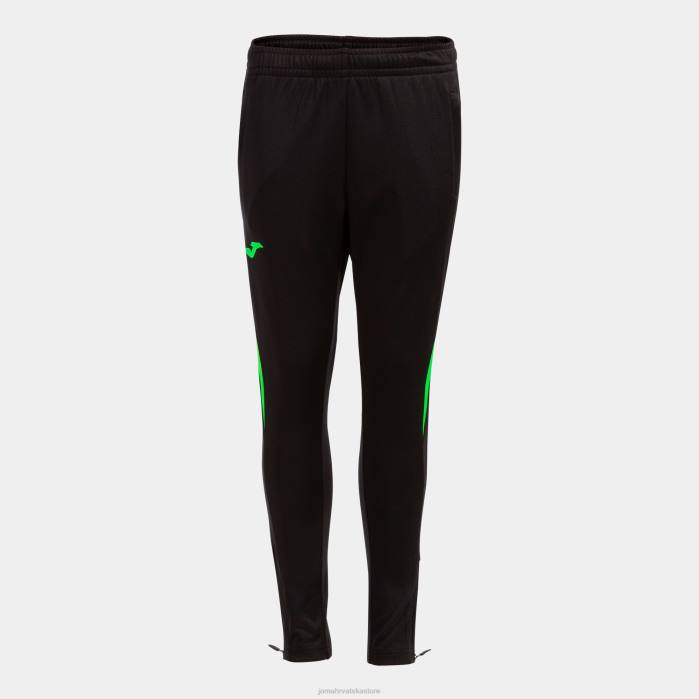 hr Joma prvenstvo u dugim hlačama vii crna fluorescentno zelena 6FVN4663 muškarci
