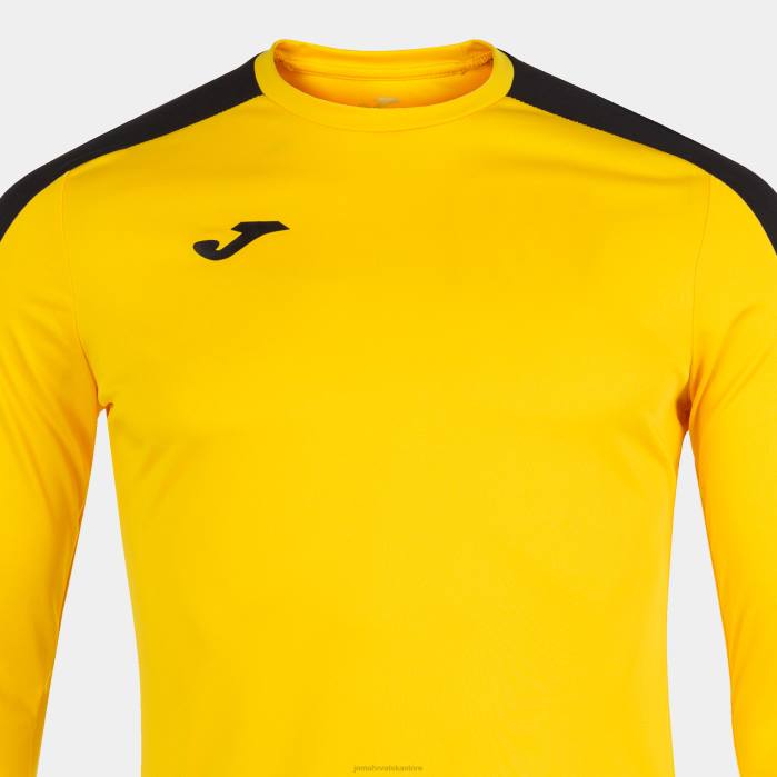 hr Joma akademija majica dugih rukava iii žuto crna 6FVN4598 muškarci