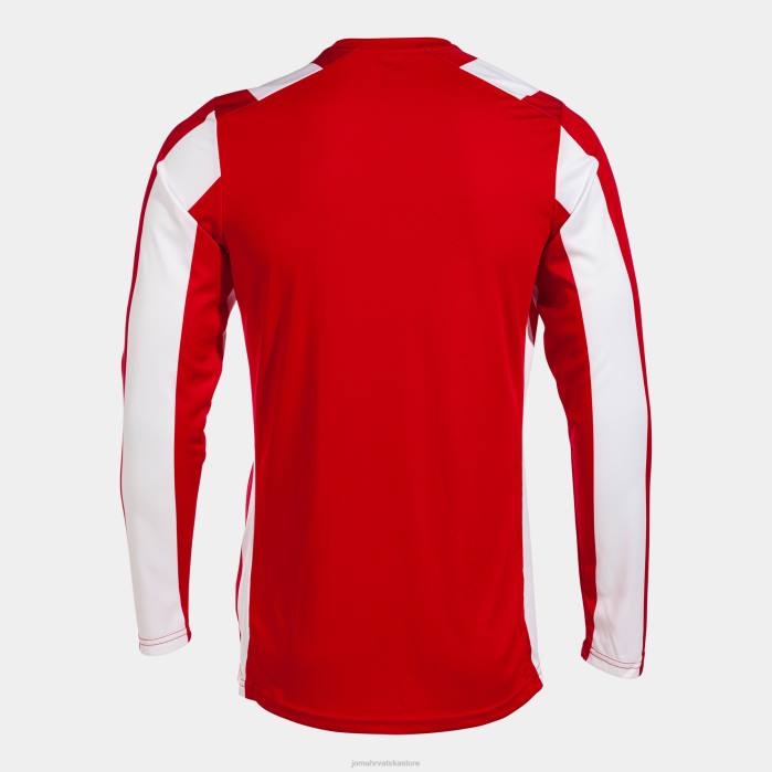 hr Joma košulja dugih rukava inter classic crveno bijelo 6FVN605 muškarci