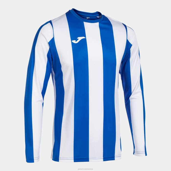 hr Joma košulja dugih rukava inter classic kraljevsko plava bijela 6FVN424 muškarci