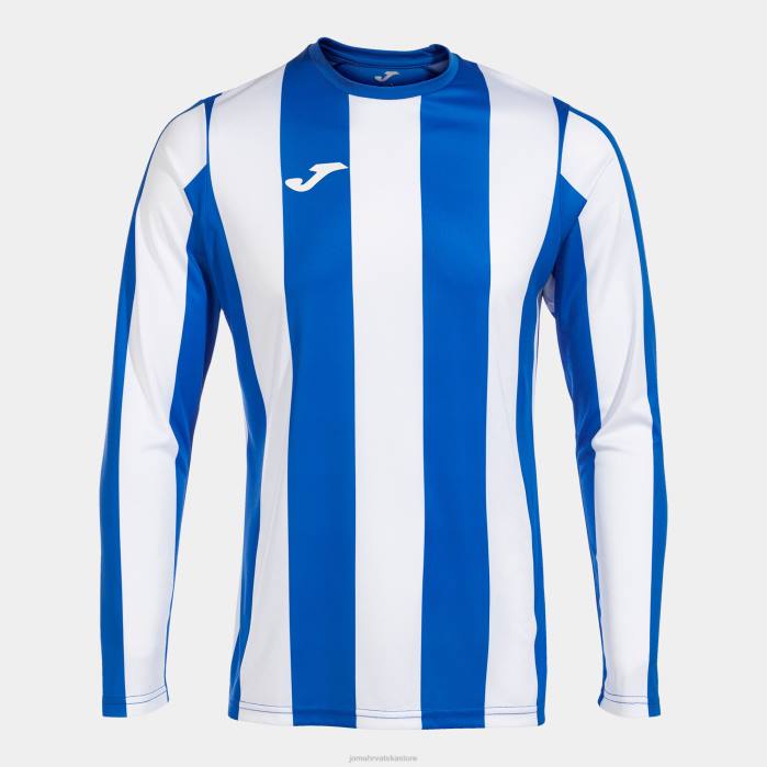 hr Joma košulja dugih rukava inter classic kraljevsko plava bijela 6FVN424 muškarci