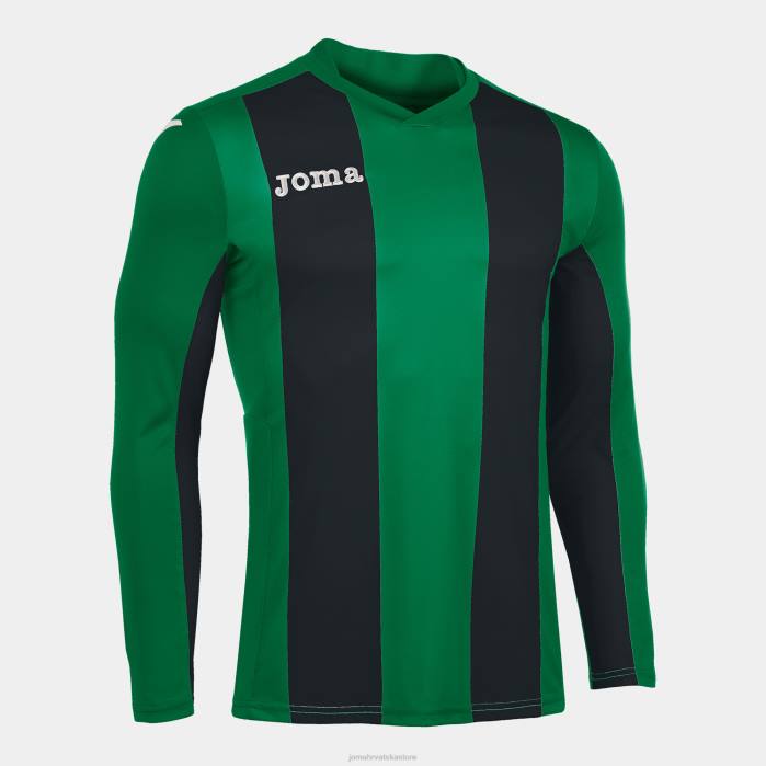 hr Joma košulja dugih rukava pisa zeleno crno 6FVN791 muškarci