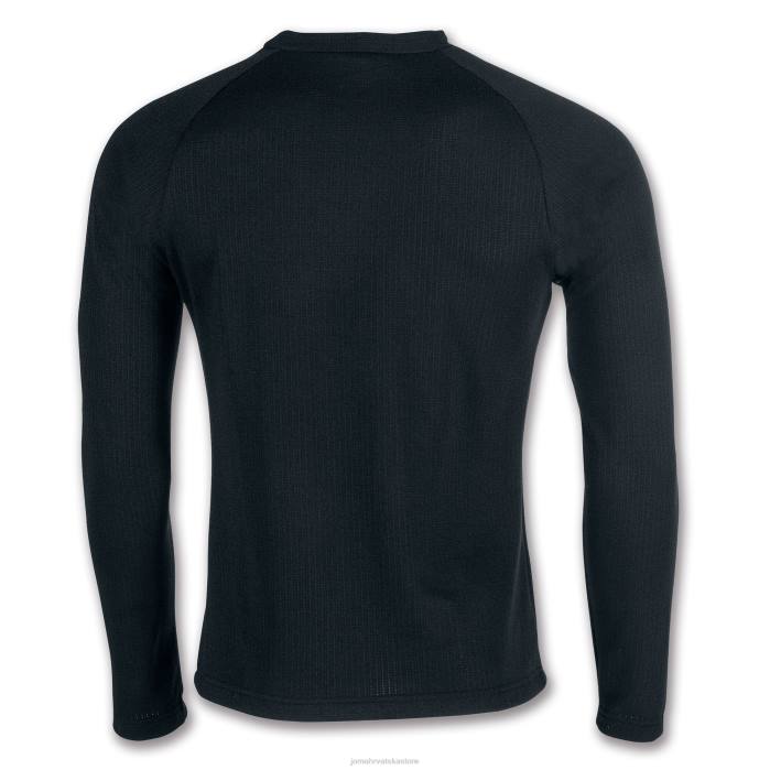 hr Joma majica dugih rukava brama crno 6FVN1276 muškarci