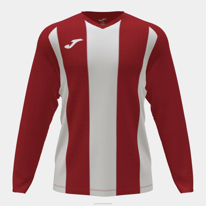 hr Joma majica dugih rukava pisa ii crveno bijelo 6FVN3314 muškarci