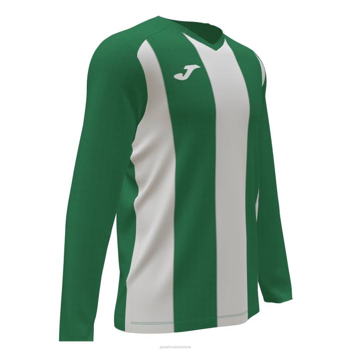 hr Joma majica dugih rukava pisa ii zeleno bijela 6FVN4276 muškarci