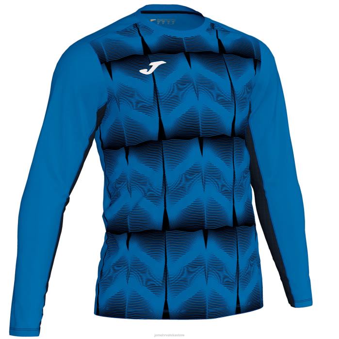 hr Joma majica dugih rukava portero derbi iv kraljevski plava 6FVN743 muškarci