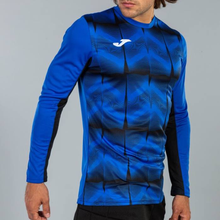 hr Joma majica dugih rukava portero derbi iv kraljevski plava 6FVN743 muškarci