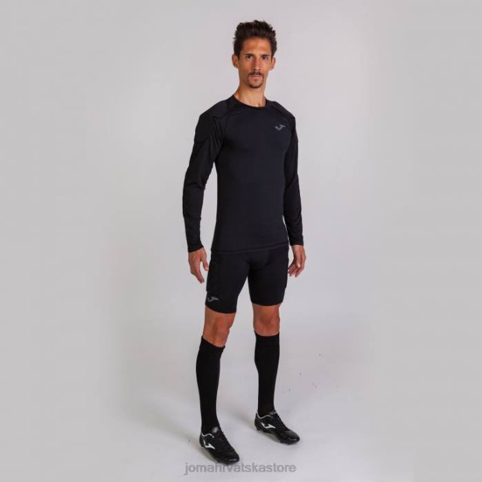 hr Joma majica dugih rukava protec crno 6FVN3084 muškarci
