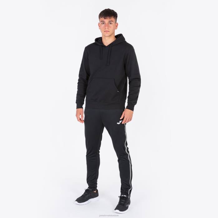 hr Joma džemper s kapuljačom montana crno 6FVN3549 muškarci