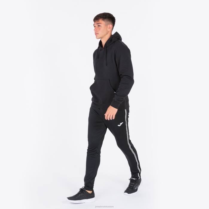 hr Joma džemper s kapuljačom montana crno 6FVN3549 muškarci