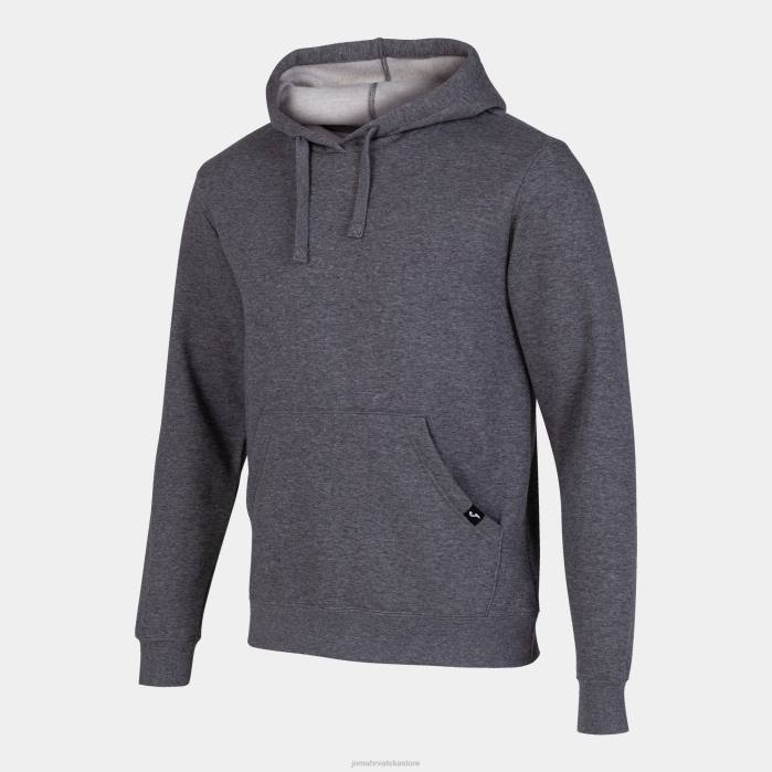 hr Joma džemper s kapuljačom montana melange siva 6FVN4258 muškarci