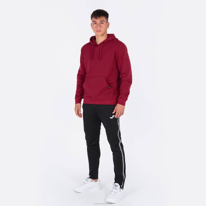 hr Joma džemper s kapuljačom montana tamnocrvena 6FVN1020 muškarci