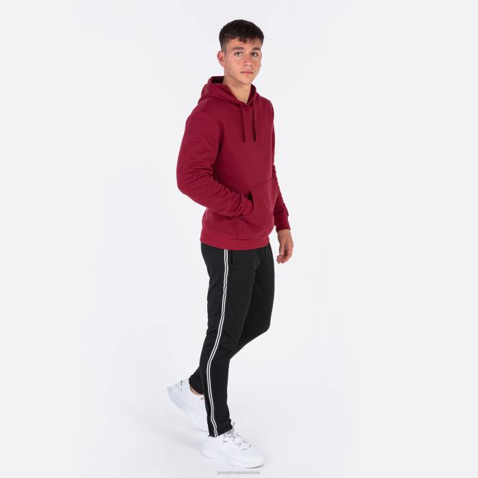 hr Joma džemper s kapuljačom montana tamnocrvena 6FVN1020 muškarci