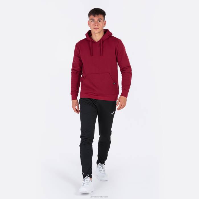 hr Joma džemper s kapuljačom montana tamnocrvena 6FVN1020 muškarci