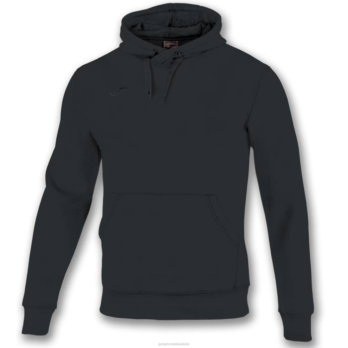 hr Joma pulover s kapuljačom atenas ii crno 6FVN3354 muškarci